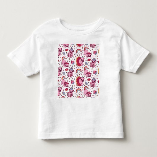 T-shirt Pour Les Tous Petits Cute dog pattern for dog lovers (Devant)