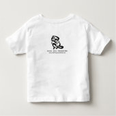 T-shirt Pour Les Tous Petits Cute Enregistrer BONOBOS-Endangeredanimal graphiqu (Dos)