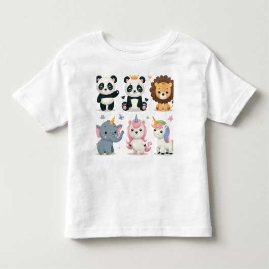 T-shirt Pour Les Tous Petits Cute et Whimsical (Devant)