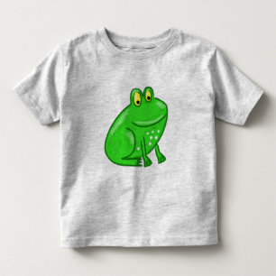 T-shirt Pour Les Tous Petits Cute grenouille caricaturale