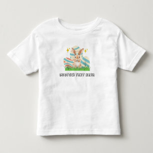 T-shirt Pour Les Tous Petits Cute lapin avec texte personnalisé