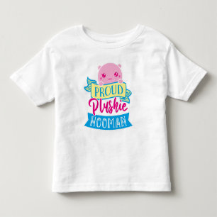 T-shirt Pour Les Tous Petits Cute Perzonalized Fière Plushie Hooman