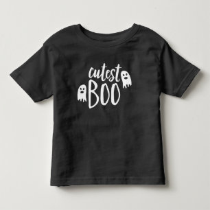 T-shirt Pour Les Tous Petits Cutest Boo Halloween