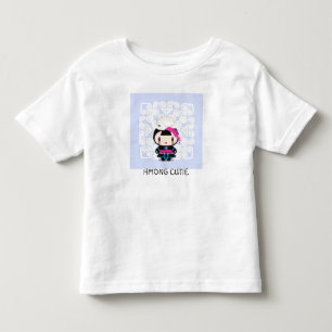 T-shirt Pour Les Tous Petits cutie de hmong