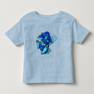 T-shirt Pour Les Tous Petits Cybunny jaune avec des étoiles