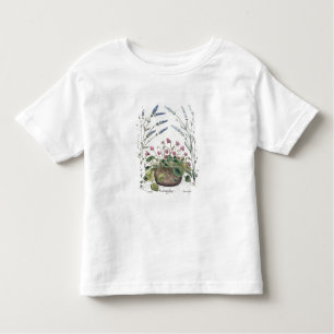 T-shirt Pour Les Tous Petits Cyclamen et lavande : 1.Cyclamen Romanum ; 2.Spica