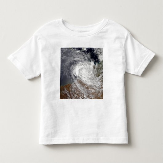 T-shirt Pour Les Tous Petits Cyclone tropical Billy sur l'Australie (Devant)