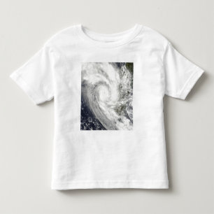 T-shirt Pour Les Tous Petits Cyclone tropical Fanele au-dessus du Madagascar