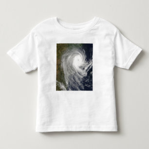 T-shirt Pour Les Tous Petits Cyclone tropical Favio au-dessus de la Mozambique