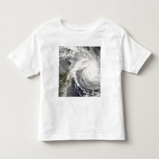 T-shirt Pour Les Tous Petits Cyclone tropical Ivan approchant Madagascar (Devant)