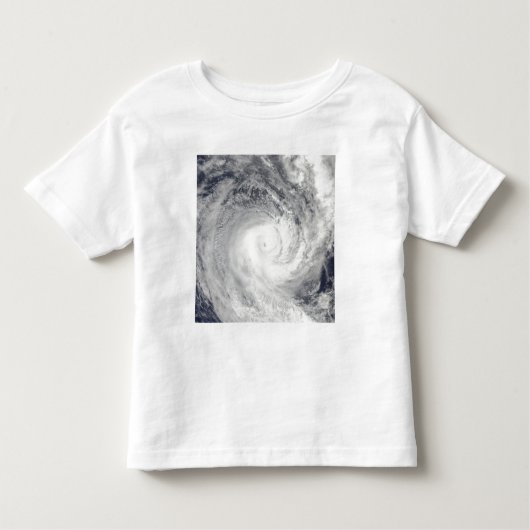 T-shirt Pour Les Tous Petits Cyclone tropical Oli au large de Tahiti (Devant)