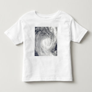 T-shirt Pour Les Tous Petits Cyclone tropical Oli outre de la côte du Tahiti