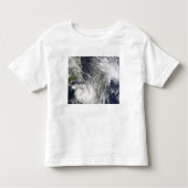 T-shirt Pour Les Tous Petits Cyclones tropicaux Eric et Fanele (Devant)