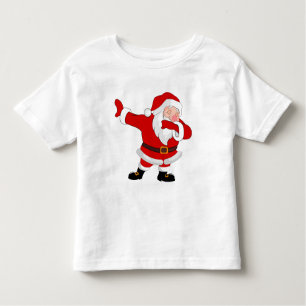 T-shirt Pour Les Tous Petits Dabbing Santa Claus Noël Dab
