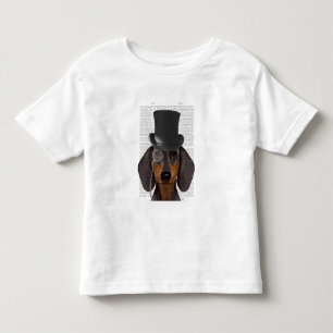 T-shirt Pour Les Tous Petits Dachshund, Hound et Casquette