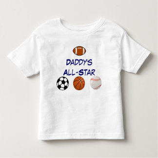 T-shirt Pour Les Tous Petits Daddy's All-star Toddler Tee