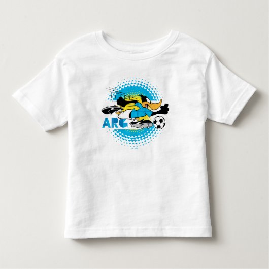 T-shirt Pour Les Tous Petits DAFFY DUCK™ Team Argentina Soccer Graphic (Devant)