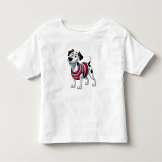 T-shirt Pour Les Tous Petits Dalmatien joyeux dans un doux pull