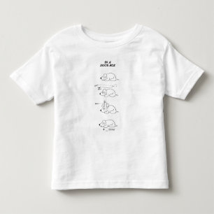 T-shirt Pour Les Tous Petits Dans l'âge d'un chien