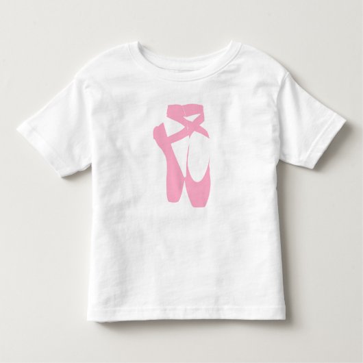 T-shirt Pour Les Tous Petits "Dansez votre visage off" Chaussures de ballet Tod (Devant)