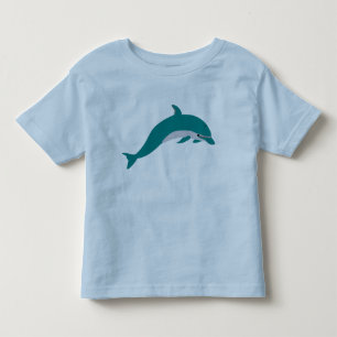 T-shirt Pour Les Tous Petits Dauphin en train de sauter