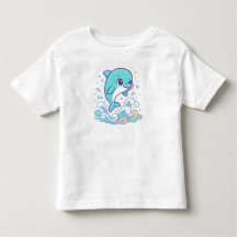 Dauphin Splash Bubble Mignon Animal Marin Personna