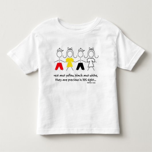 T-shirt Pour Les Tous Petits de façon précieuse dans sa vue (Devant)