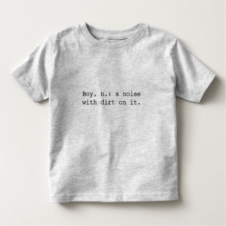 T-shirt Pour Les Tous Petits Définition du garçon