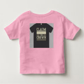 T-shirt Pour Les Tous Petits "Demandez à la Couronne." (Dos)