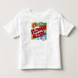 T-shirt Pour Les Tous Petits Demoiselle de honneur de super héros