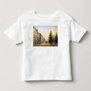 T-shirt Pour Les Tous Petits Départ de cour à l'entrée de grand