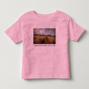 T-shirt Pour Les Tous Petits Départ du sentier, Upper Bidwell Park, Chico, Ca
