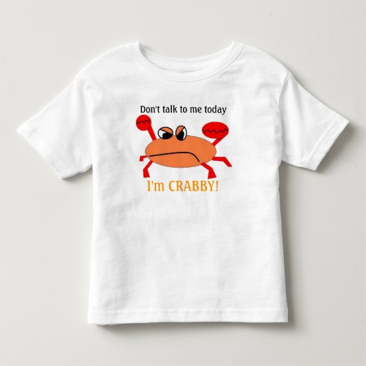 T-shirt Pour Les Tous Petits Désagréable ! (Devant)