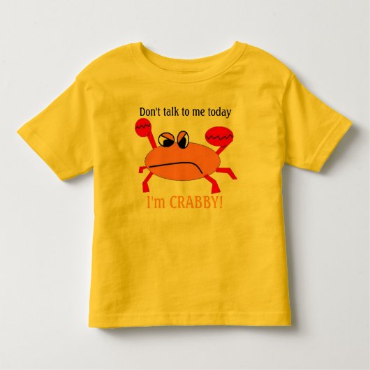 T-shirt Pour Les Tous Petits Désagréable ! (Devant)