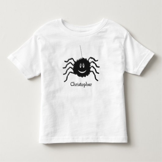 T-shirt Pour Les Tous Petits Design d'araignée (Devant)