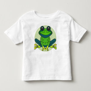 T-shirt Pour Les Tous Petits Dessin de grenouille verte