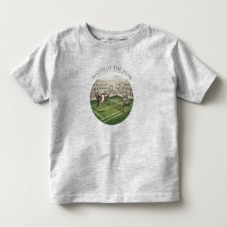 T-shirt Pour Les Tous Petits Dessin de match de tennis amusant entre Kookaburra