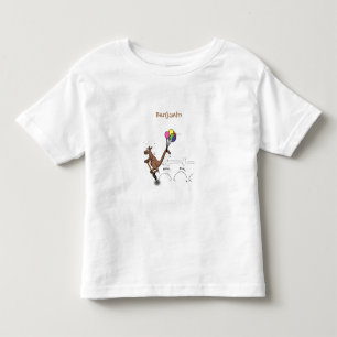 T-shirt Pour Les Tous Petits Dessin d'humour australien kangourou