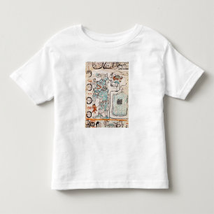T-shirt Pour Les Tous Petits Détail d'un codex maya