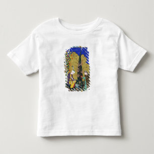 T-shirt Pour Les Tous Petits Deux amants dans un verger fleurissant