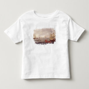 T-shirt Pour Les Tous Petits Deux o'War néerlandais d'hommes accompagnés de