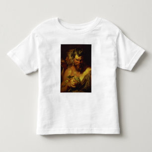 T-shirt Pour Les Tous Petits Deux satyres (huile sur le panneau)