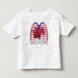T-shirt Pour Les Tous Petits Dextrocardie pun