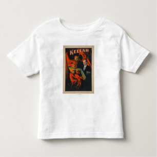 T-shirt Pour Les Tous Petits Diable et démons de Kellar avec l'affiche magique