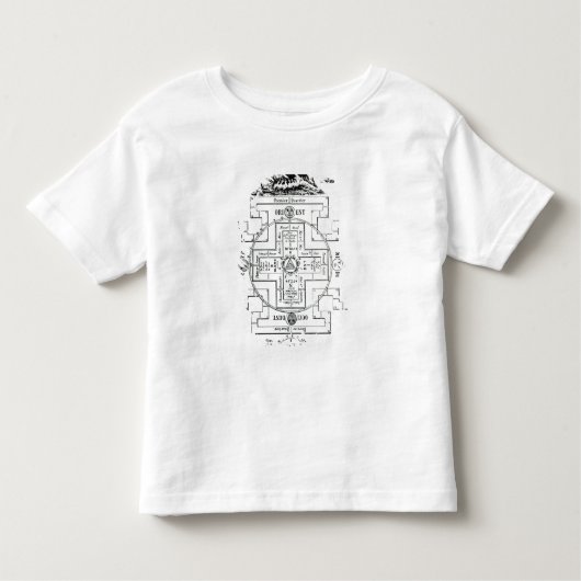 T-shirt Pour Les Tous Petits Diagramme mystique de Solomon (Devant)