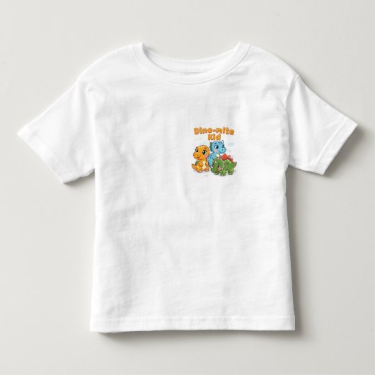 T-shirt Pour Les Tous Petits Dino (Devant)