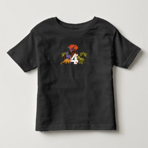 T-shirt Pour Les Tous Petits Dino Dinosaurs, 4 ans