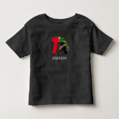 T-shirt Pour Les Tous Petits Dino Joyeux 1er anniversaire (Devant)