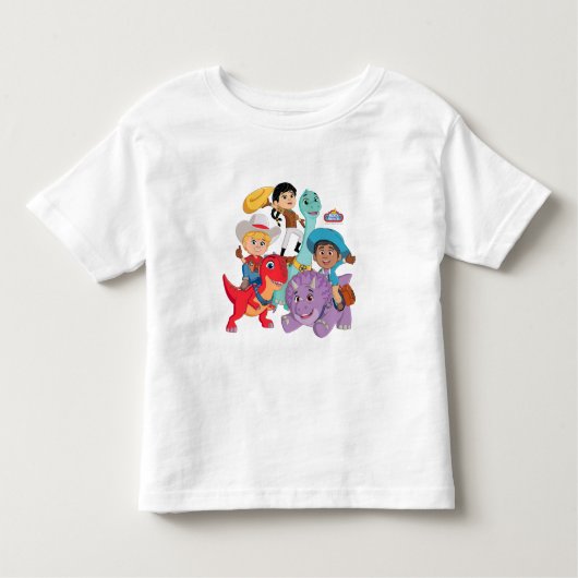 T-shirt Pour Les Tous Petits Dino Ranch Yee Haw ! (Devant)