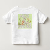 T-shirt Pour Les Tous Petits Dinosaur "frère sauvage" (Dos)